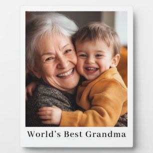 Beste oma ooit gepersonaliseerde volledige fototaf fotoplaat