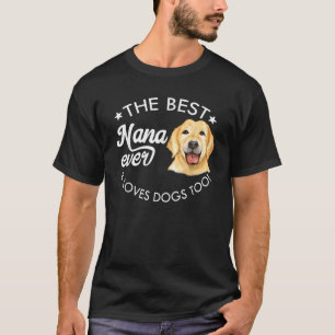 Beste oma ooit Golden Retriever T-shirt
