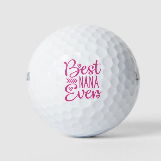 Beste oma ooit golfballen (Voorkant)