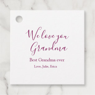 Beste Oma Ooit Grootouders Foto Cadeaus Classic Bedankjes Labels