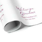 Beste Oma Ooit Grootouders Foto Cadeaus Classic Cadeaupapier (Rol Hoek)