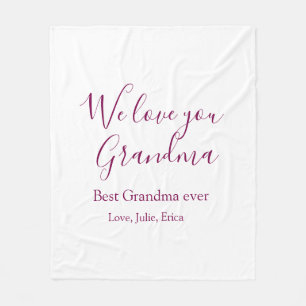 Beste Oma Ooit Grootouders Foto Cadeaus Classic Fleece Deken