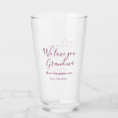 Beste Oma Ooit Grootouders Foto Cadeaus Classic Glas (Achterkant)