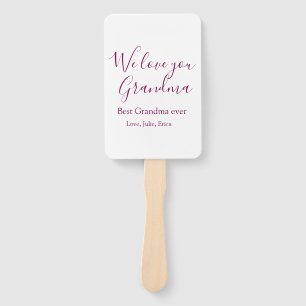 Beste Oma Ooit Grootouders Foto Cadeaus Classic Handwaaier