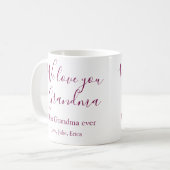 Beste Oma Ooit Grootouders Foto Cadeaus Classic Koffiemok (Voorkant links)