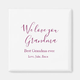 Beste Oma Ooit Grootouders Foto Cadeaus Classic Magneet