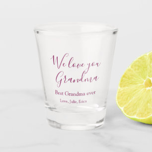 Beste Oma Ooit Grootouders Foto Cadeaus Classic Shot Glas