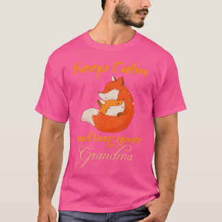 Beste oma ooit kalm houden Knuffel je oma Schattig T-shirt