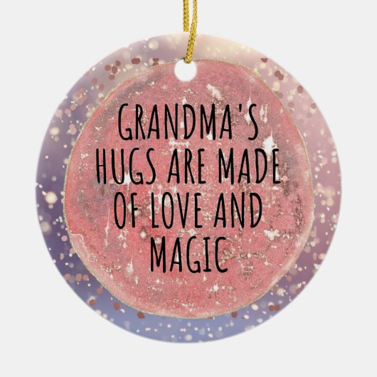 Beste oma ooit keramisch ornament (Voorkant)