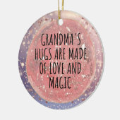 Beste oma ooit keramisch ornament (Links)