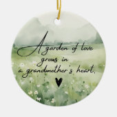 Beste oma ooit keramisch ornament (Voorkant)