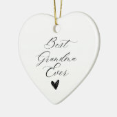 Beste oma ooit keramisch ornament (Links)