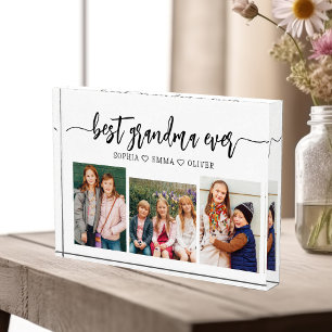 Beste oma ooit - Kleinkinderen Fotocollage Fotoblokken