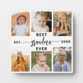 Beste oma ooit - Kleinkinderen Fotocollage Fotoplaat (Voorkant)