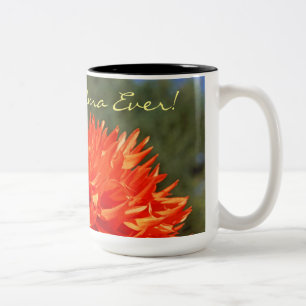 Beste oma ooit koffiebekers Ouderdag Tweekleurige Koffiemok