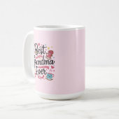 Beste oma ooit koffiemok (Voorkant links)