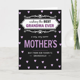 Beste oma ooit liefde kaart