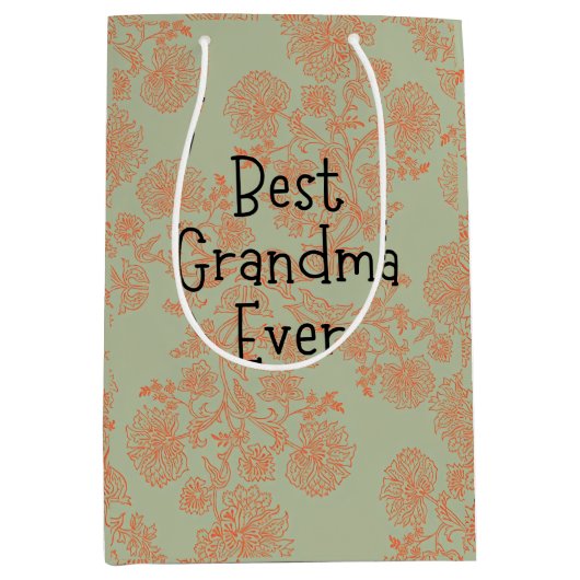 Beste oma ooit medium cadeauzakje (Voorkant)