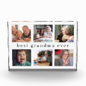 Beste oma ooit | Modern collage fotoblok (Voorkant)