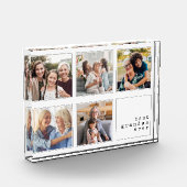 Beste oma ooit | Moderne collage Fotoblokken (Links)