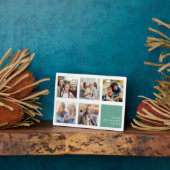 Beste oma ooit | Moderne collage Fotoplaat (Zijkant)