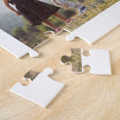 Beste Oma Ooit Moderne Fotocollage Oma Gift Legpuzzel (Zijkant)