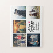Beste Oma Ooit Moderne Fotocollage Oma Gift Legpuzzel (Verticaal)