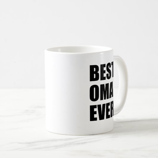 Beste Oma ooit Mok (Voorkant rechts)