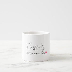 Beste oma ooit Monogram Aangepaste espresso-Mok Espresso Kop