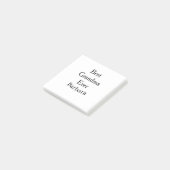 Beste oma ooit naam datum eenvoudig moederdag min post-it® notes (Schuin)