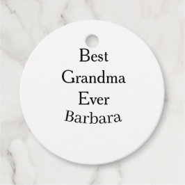 Beste oma ooit naam datum eenvoudig moederdag mini bedankjes labels