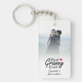 Beste oma ooit oma handgeschreven script foto sleutelhanger (Voorkant)