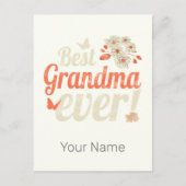 Beste oma ooit oma  oma feestdagenkaart (Voorkant)