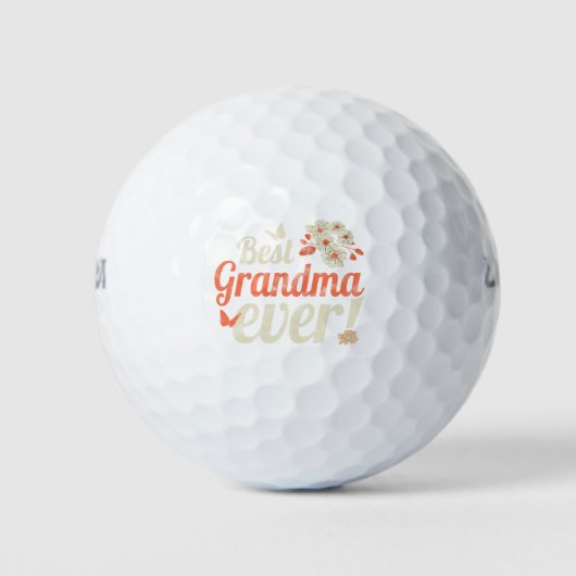 Beste oma ooit oma  oma golfballen (Voorkant)