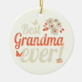 Beste oma ooit oma  oma keramisch ornament (Voorkant)