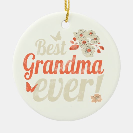 Beste oma ooit oma  oma keramisch ornament (Voorkant)