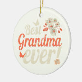 Beste oma ooit oma  oma keramisch ornament (Links)