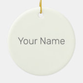 Beste oma ooit oma  oma keramisch ornament (Achterkant)