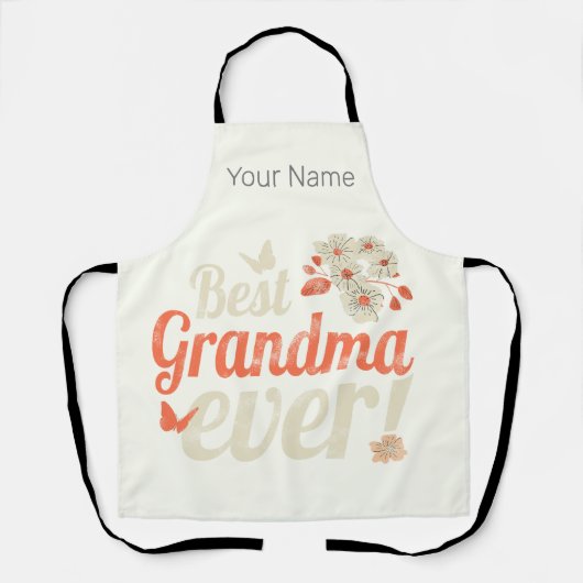 Beste oma ooit oma  oma schort (Voorkant)