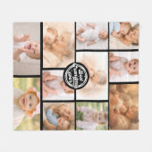 Beste oma ooit – Perfecte dag voor grootouders Fleece Deken (Voorkant (Horizontaal))