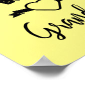 Beste oma ooit poster (Hoek)