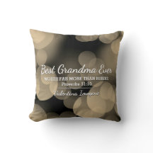 BESTE OMA OOIT Prov 31 Sepia Bokeh Persoonlijk
