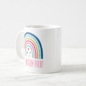 Beste Oma Ooit Regenboog Koffiemok (Voorkant links)