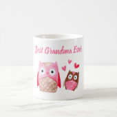 Beste oma ooit Schattigee uilen gepersonaliseerd r Koffiemok (Center)