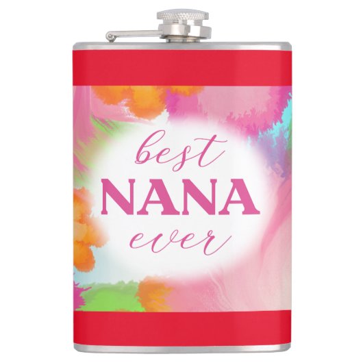 Beste oma ooit sublimatie-25972 heupfles (Voorkant)