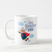 "Beste oma ooit" Superheld Oma Cadeau Koffiemok (Links)