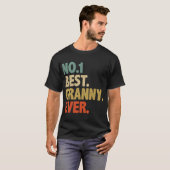 Beste oma ooit t-shirt (Voorkant volledig)