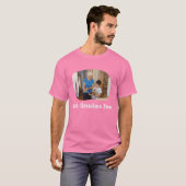 Beste oma ooit uploadt uw horizontale foto t-shirt (Voorkant volledig)