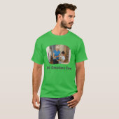 Beste oma ooit uploadt uw horizontale foto t-shirt (Voorkant volledig)