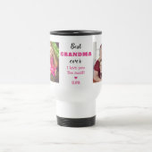 Beste oma ooit van je houdt Meest 2 foto's Reisbeker (Center)